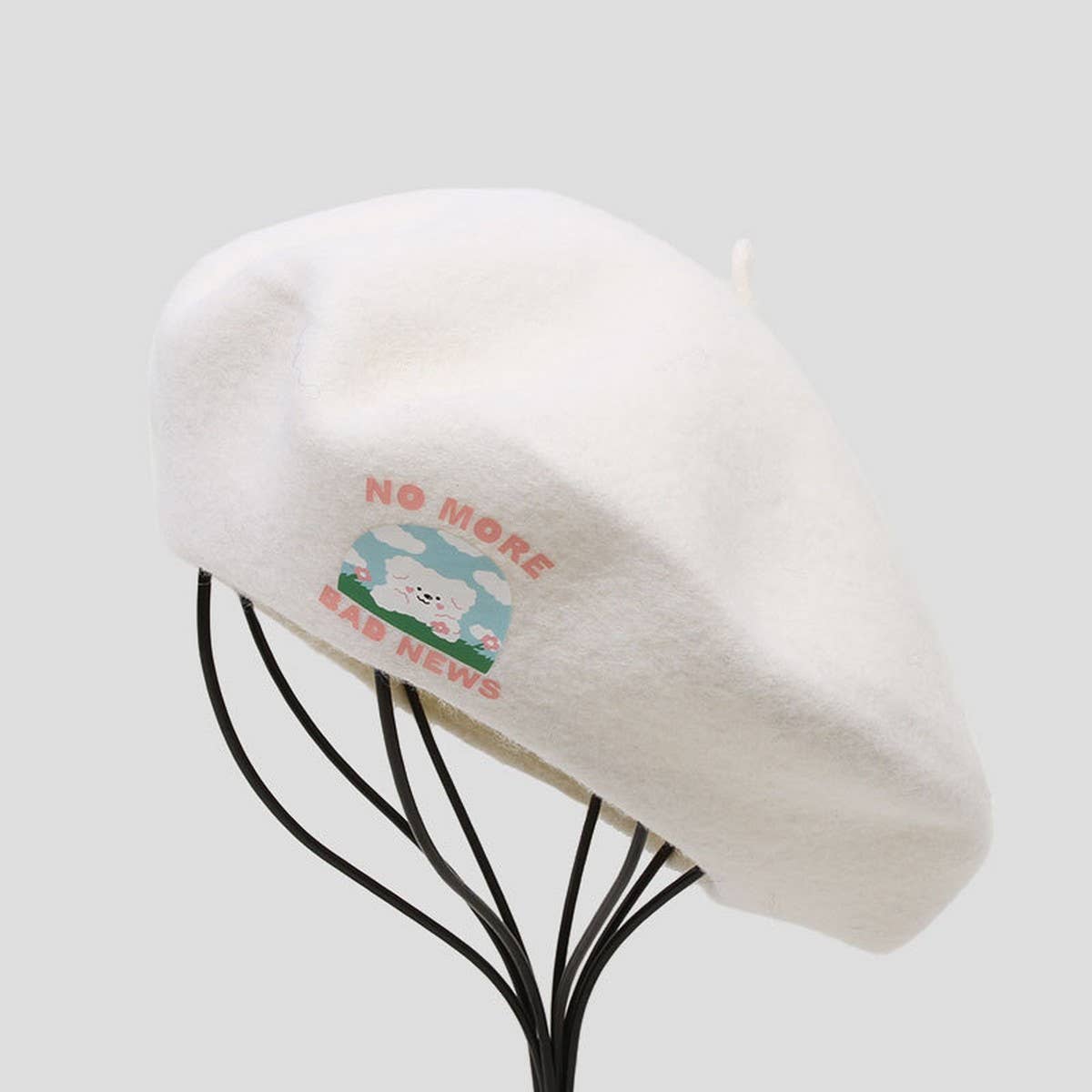 CUTE CARTOON ANIMAL PATTERN BERET_CWAH1925