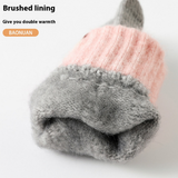 Women Winter Knit G Ves Touchscreen Full Finger_Cwag0523