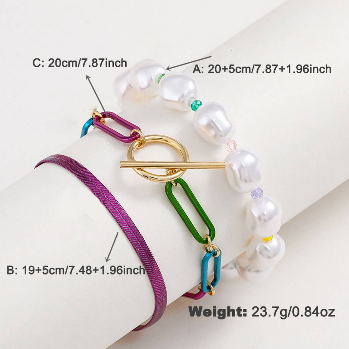 FASHIONABLE TASSEL EARRINGS AND STACKING BRACELETS_CWAJE2932