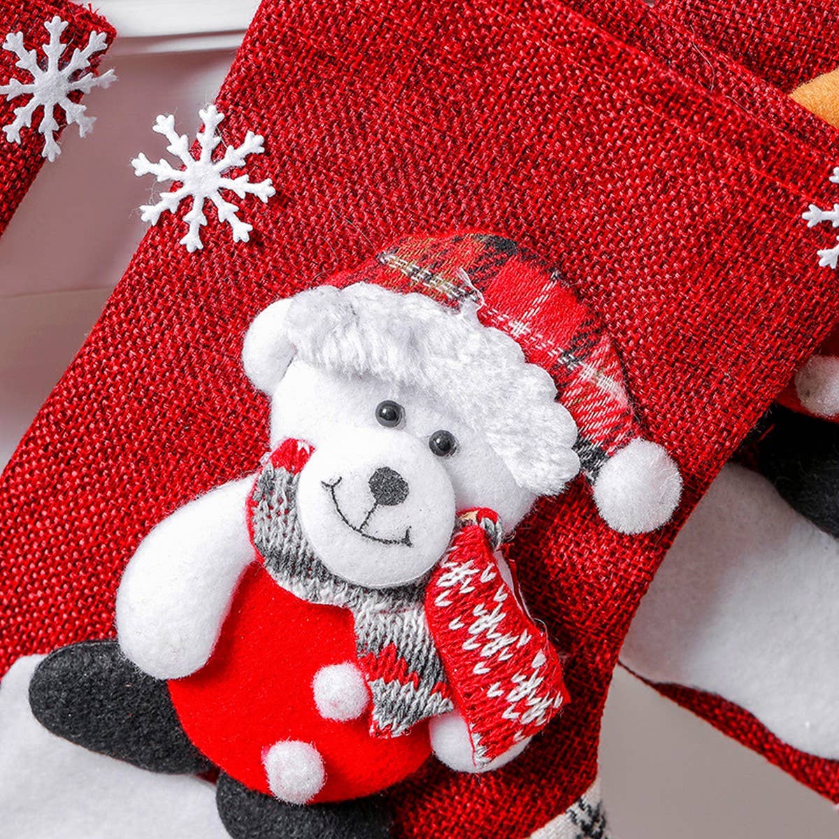CHRISTMAS STOCKING CANDY GIFT BAG LARGE DECORATION_CWMS1437