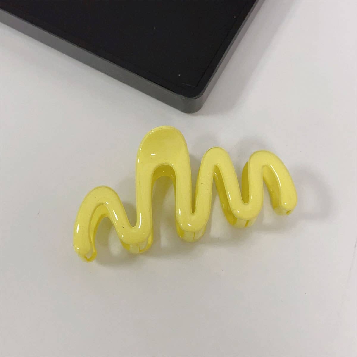 Wave Design Hair Claw, Large For Thick Hair_Cwaha0300