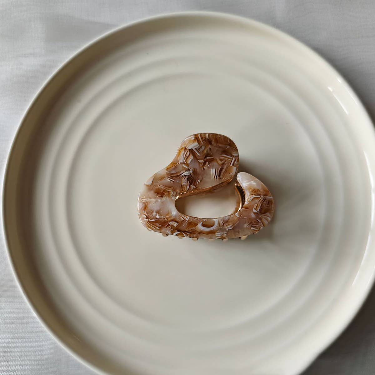 FRENCH ACETATE HAIR CLAW ELEGANT ALLOY CLIP_CWAHA2695