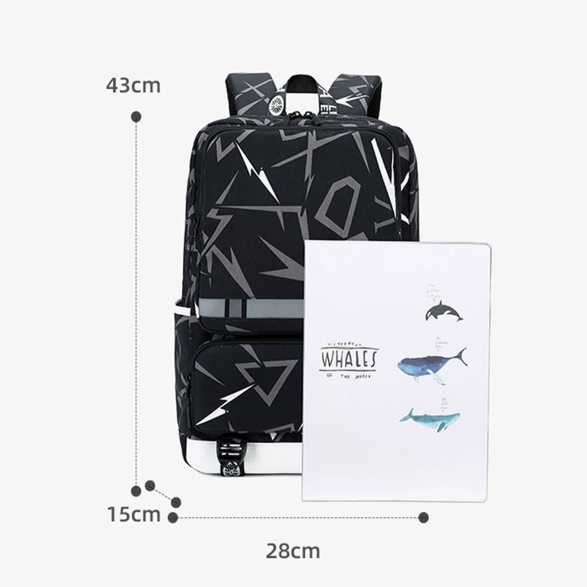 BACKPACKS FOR SCHOOL BOYS OXFORD LIGHTWEIGHT BAG_CWAB5468