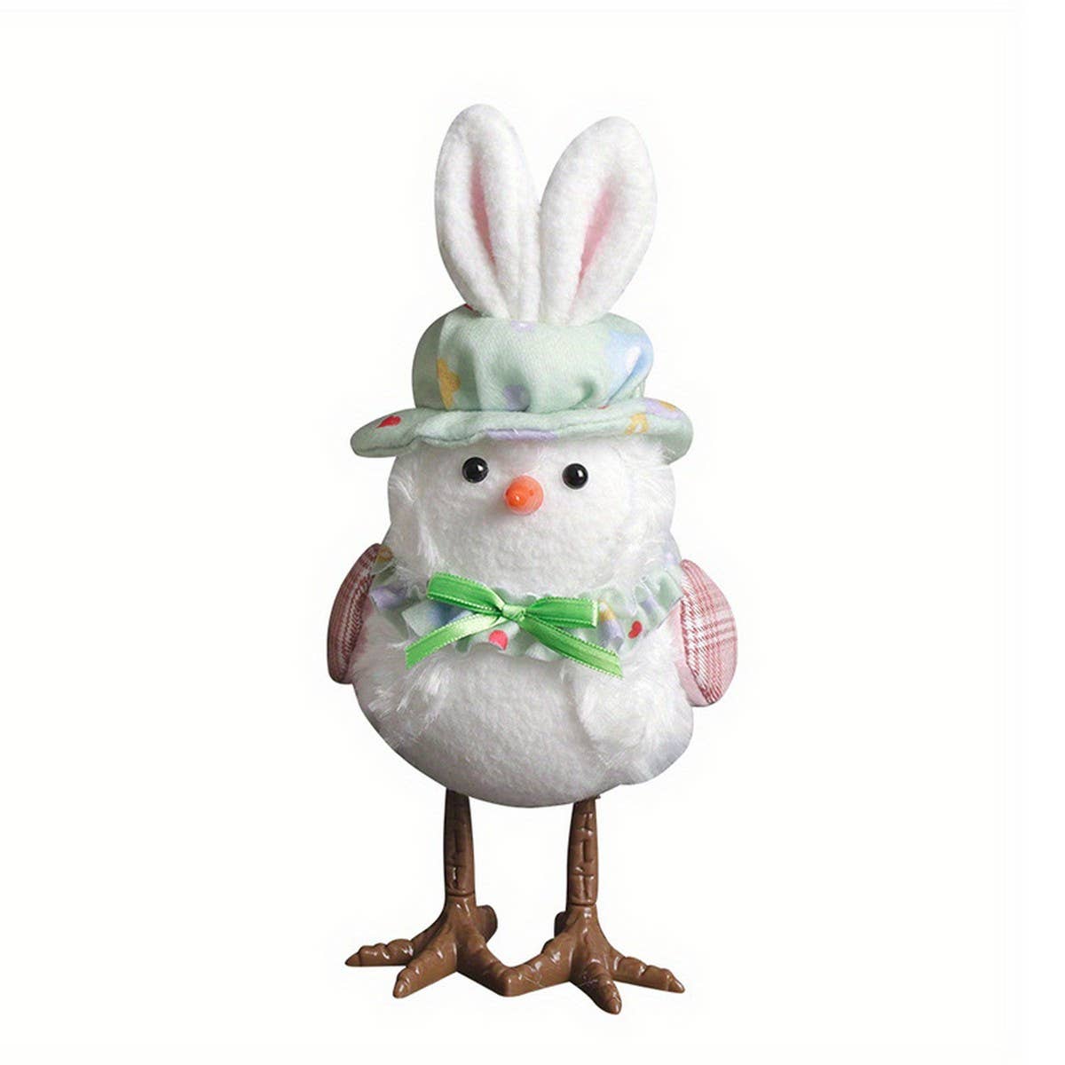 EASTER COUPLE LIGHTED YELLOW HOODED BIRD ORNAMENTS_CWMM3486