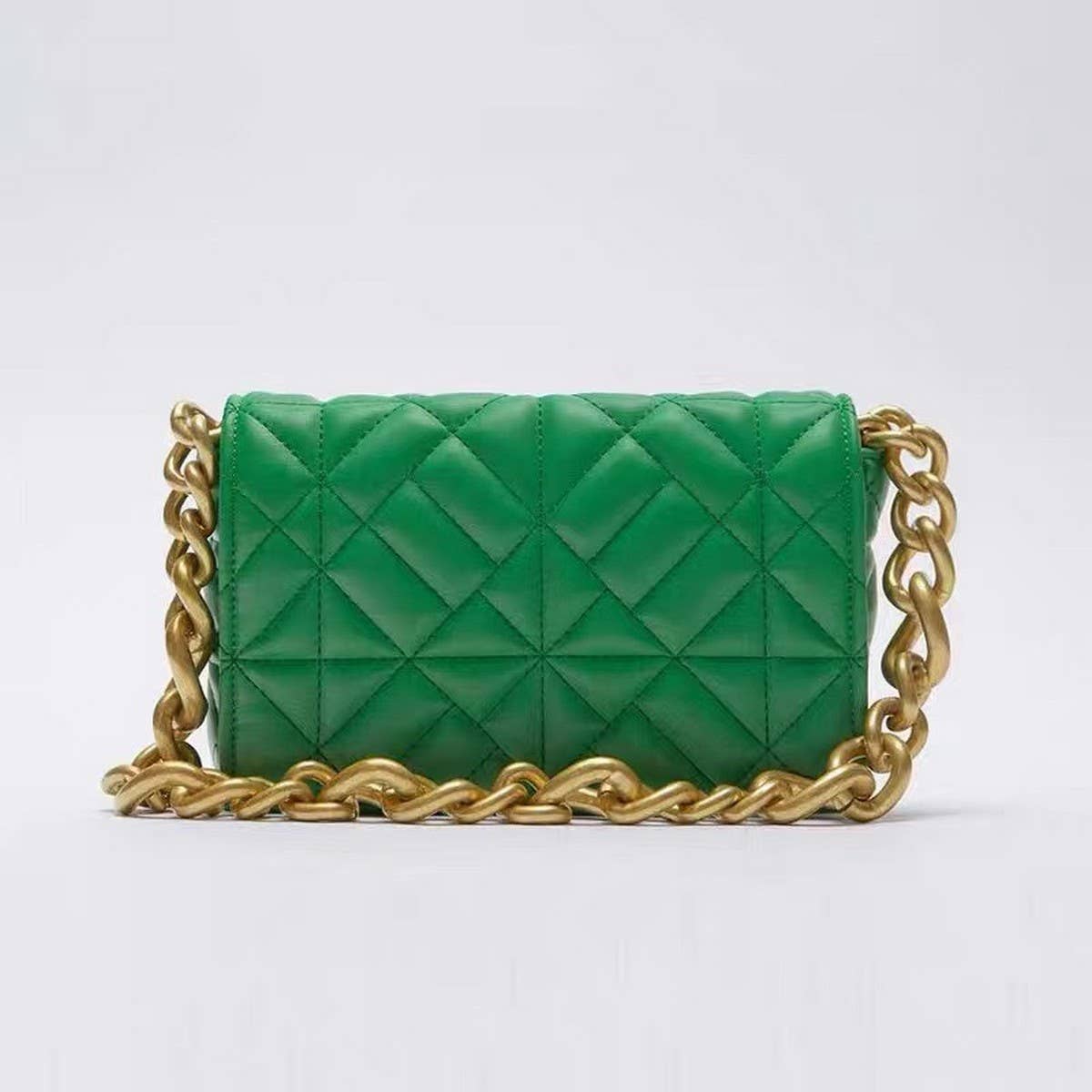 POPULAR THICK CHAIN CROSSBODY SHOULDER DIAMOND BAG_CWAB3422
