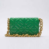 POPULAR THICK CHAIN CROSSBODY SHOULDER DIAMOND BAG_CWAB3422