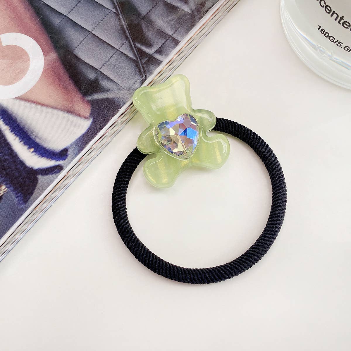 CANDY COLOR BEAR HAIR TIE_CWAHA0805
