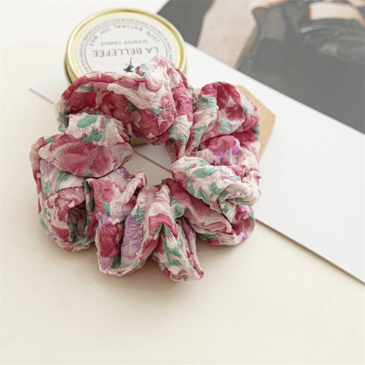 RETRO GRADIENT COLOR INTESTINE HAIR TIE_CWAHA2443