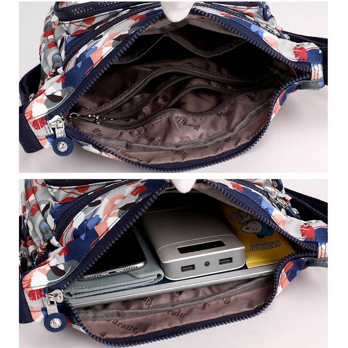 CASUAL NYLON OXFORD CLOTH CROSSBODY SHOULDER BAG_CWASC1729