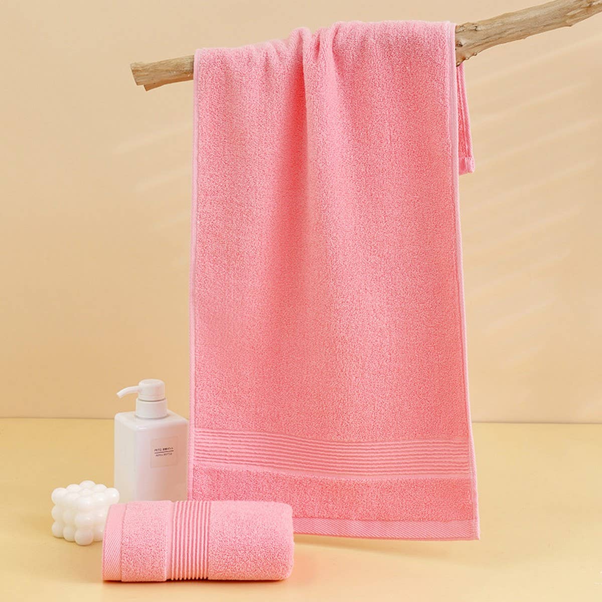 HOUSEHOLD SOLID COLOR THIN SOFT COTTON TOWEL_CWMM2313
