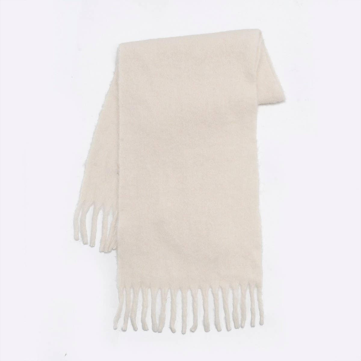 GRADIENT LOOP YARN TASSEL SCARF FOR WINTER_CWASC2354