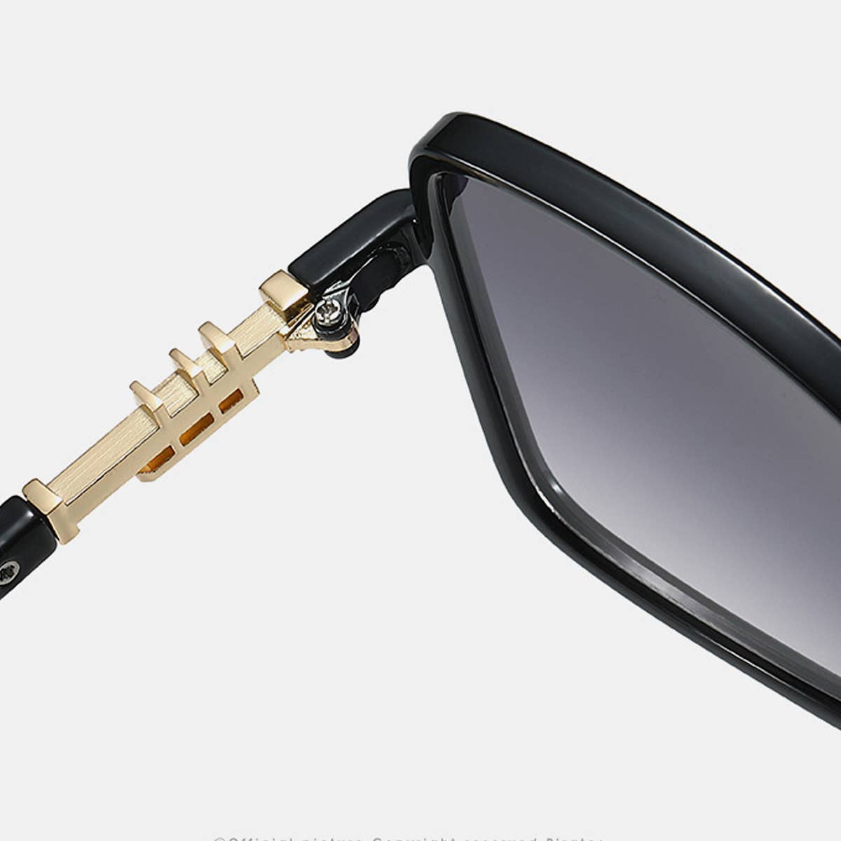 LARGE SQUARE FRAME MULTI COLOR COLORFUL SUNGLASSES_CWASG0424