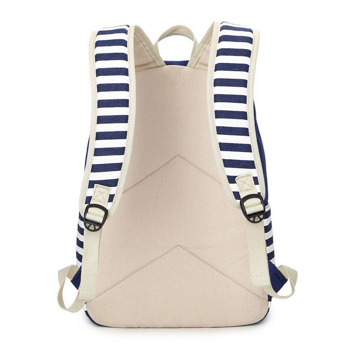 BACKPACKS FOR SCHOOL STRIPED CANVAS LAPTOP BAG_CWAB5510