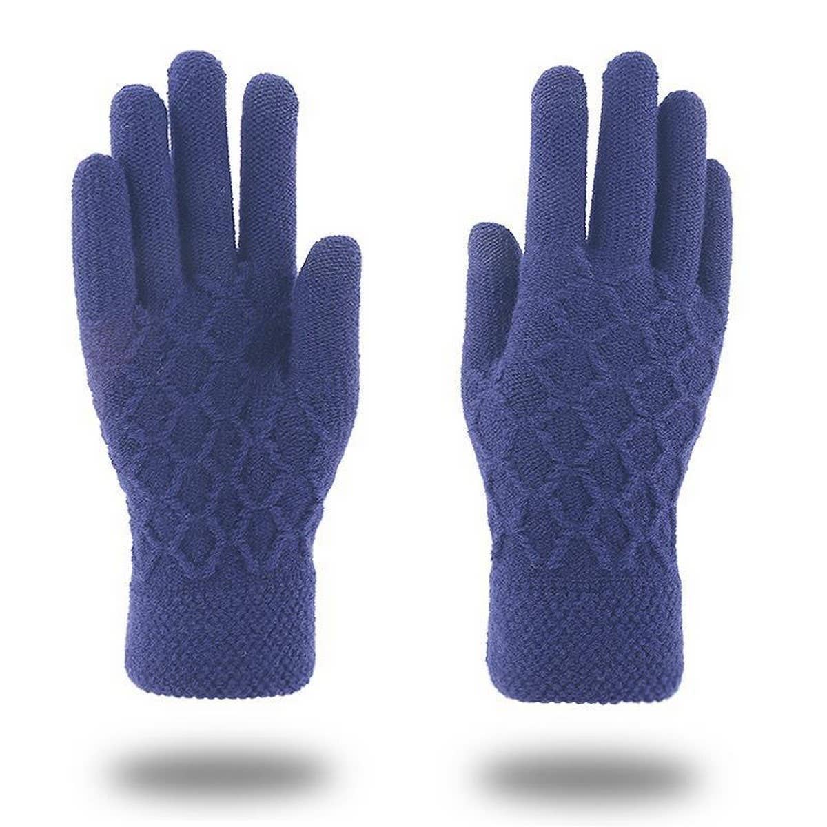 Winter Men'S Oversized Touch Screen Knit Gloves_Cwag0230