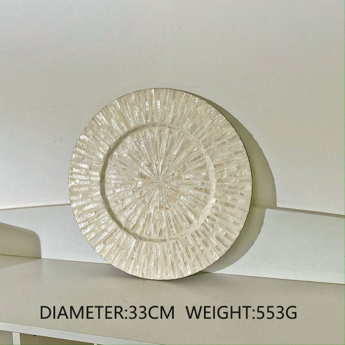 CREATIVE COLORFUL SHELL ROUND PAD INSULATION PAD_CWMM4487