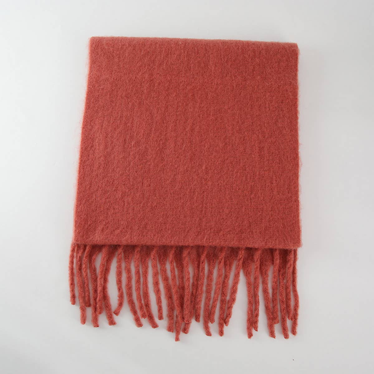 SOFT MOHAIR FEEL SCARF COZY WINTER WRAP_CWASC0323