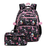 BACKPACKS FOR SCHOOL RAINBOW 2 PIECE SET GIRLS_CWAB5473
