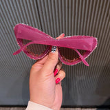 LUXURY RHINESTONE TRENDY CAT EYE SUNGLASSES_CWASG0831