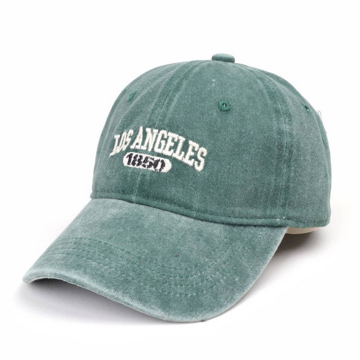 Vintage Washed Letter Embroidered Baseball Cap Cwah1536