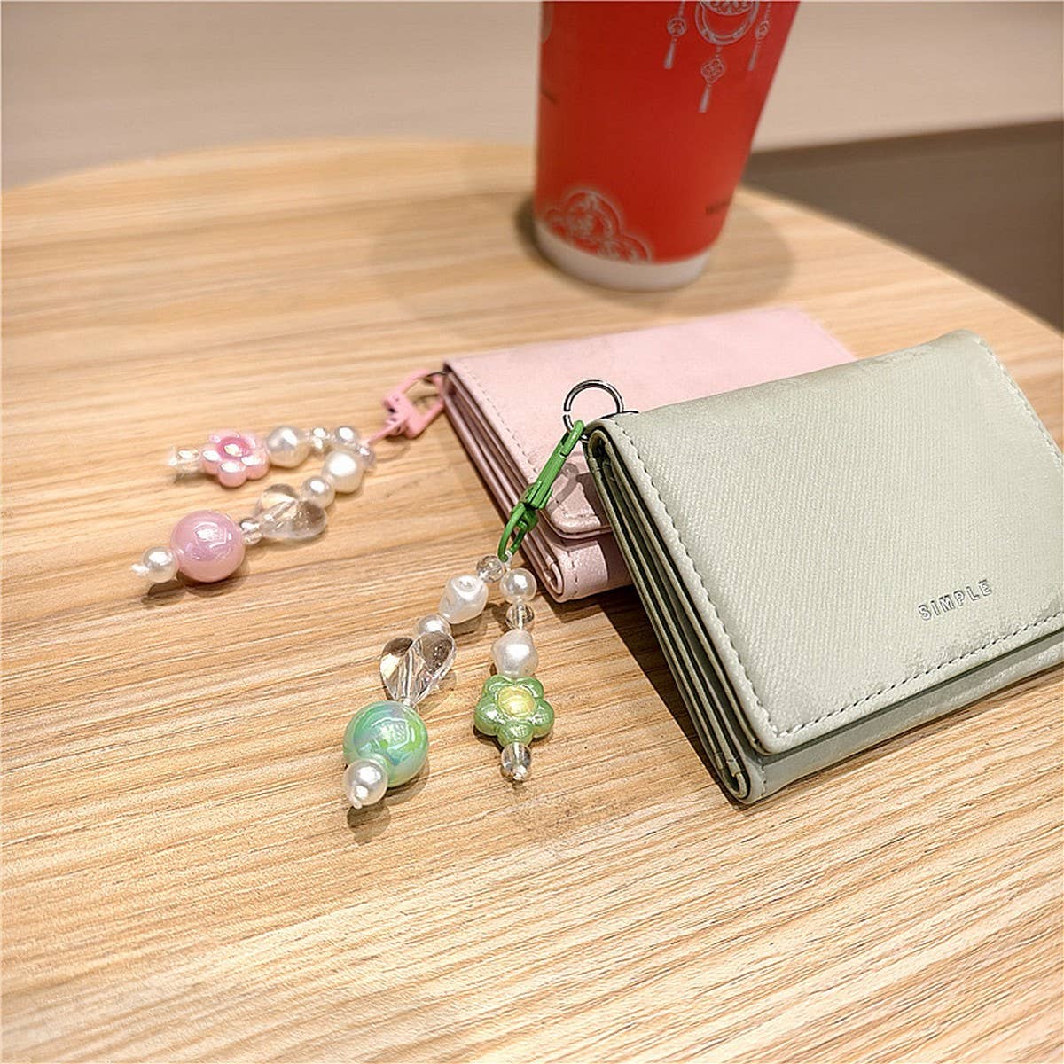 Trifold Short Wallet For Women With Card Slots_Cwab06208