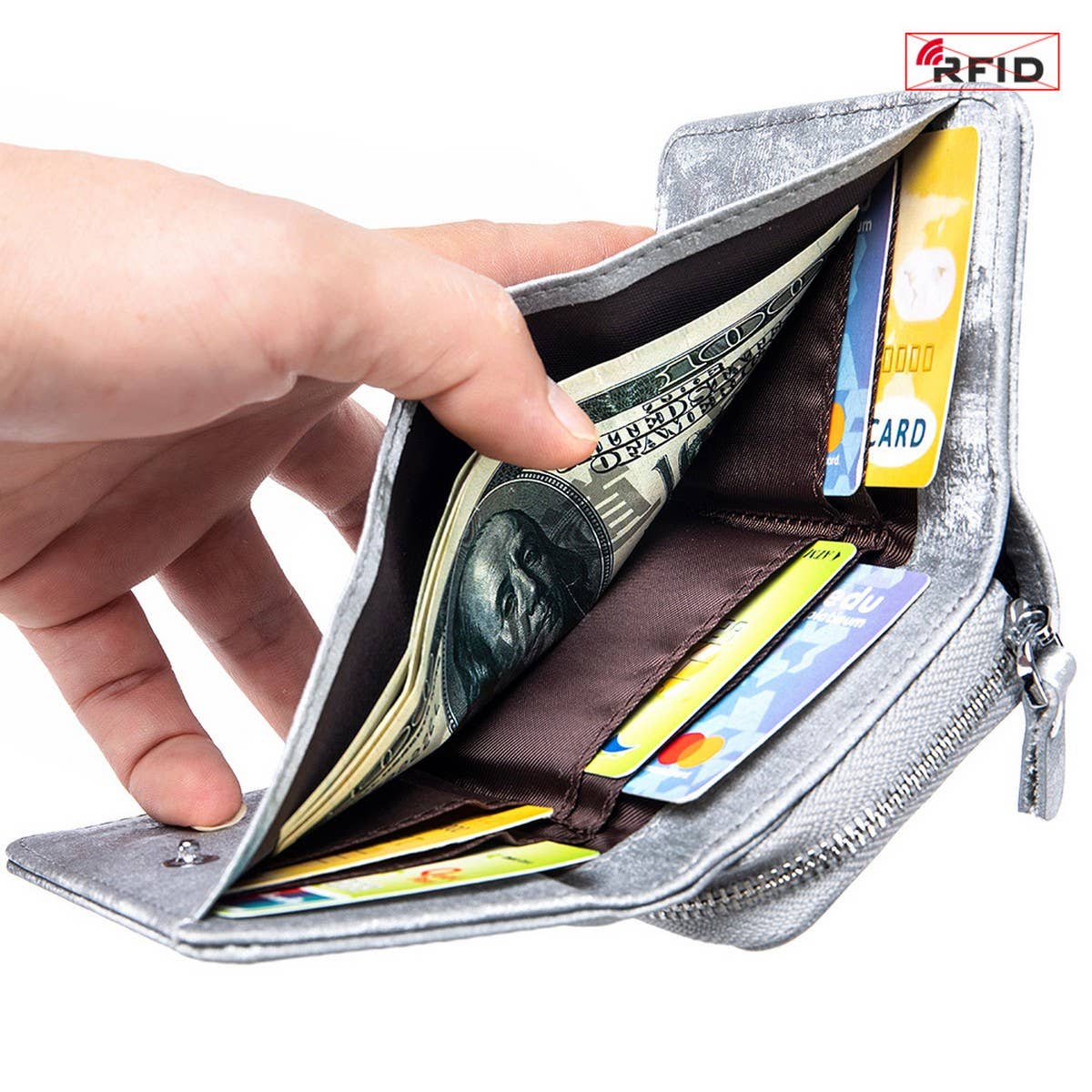 SHORT MULTIFUNCTIONAL LARGE CAPACITY LEATHER WALLET_CWAB3792