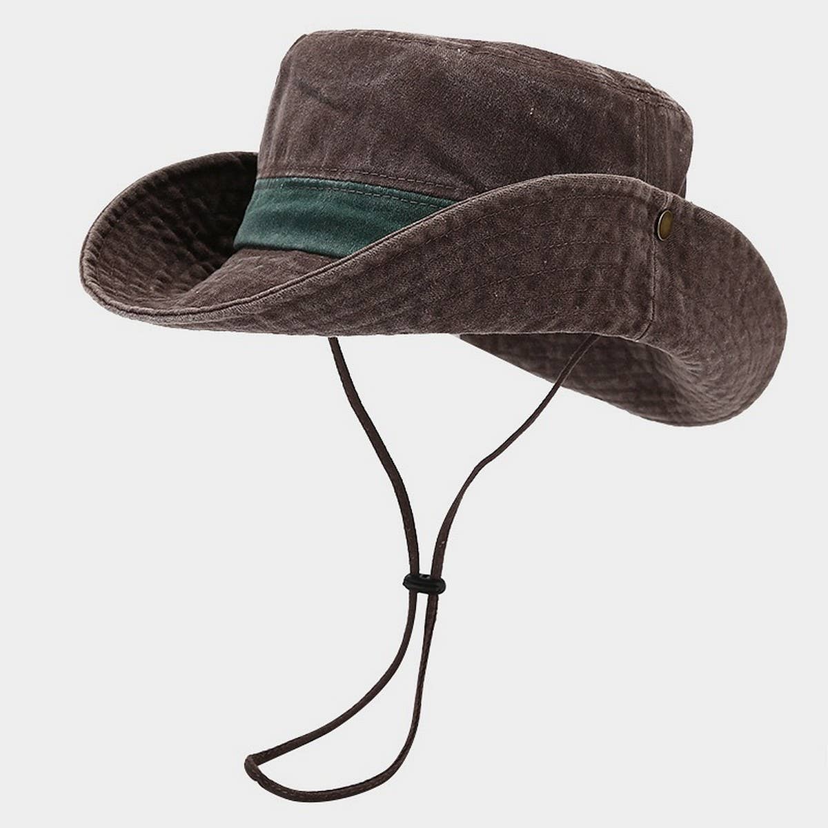 Vintage Wide Brim Jungle Fishing Hat_Cwah3789