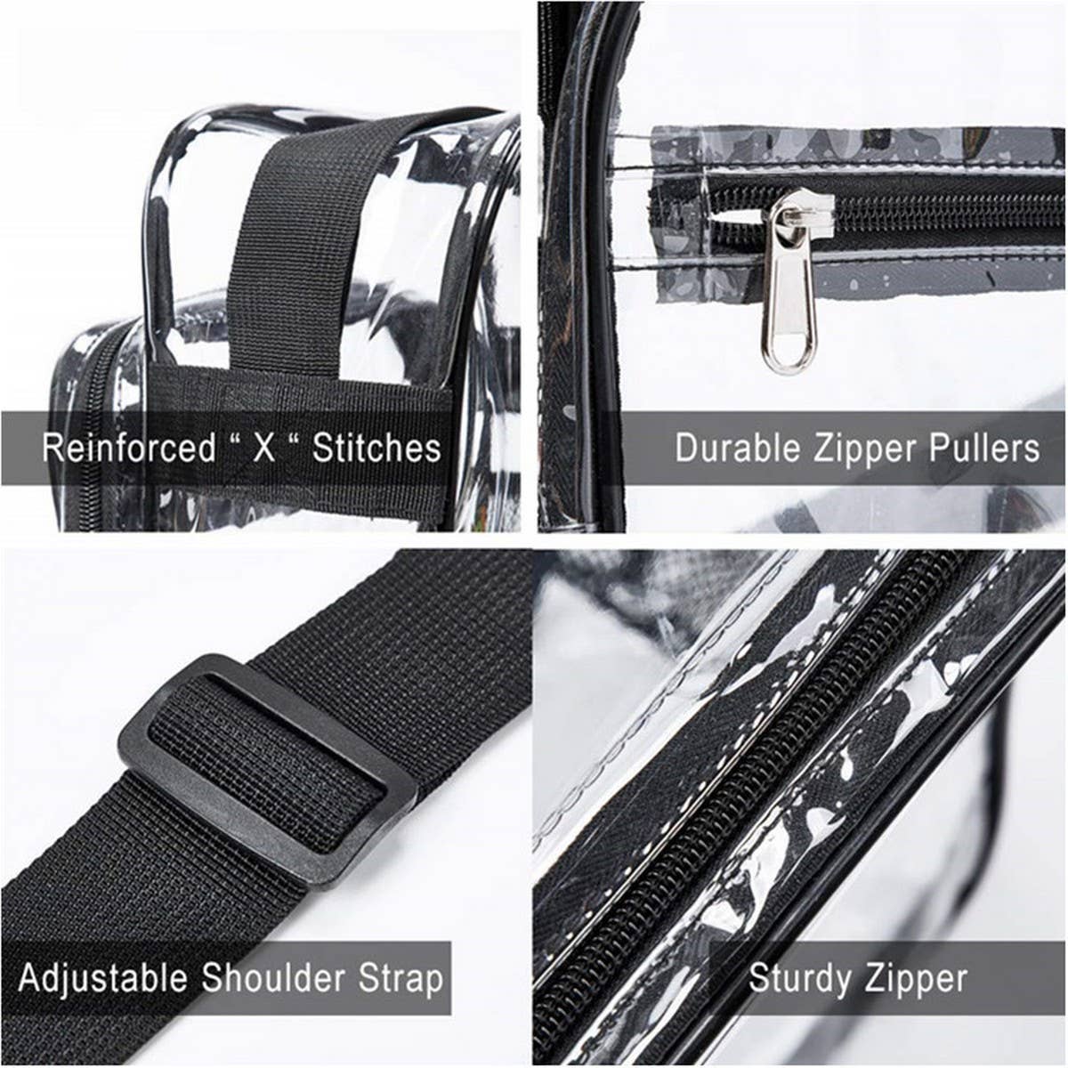 Transparent Crossbody Bag Portable Shoulder Bag_Cwab1315