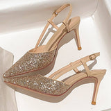 FASHIONABLE MINIMALIST SLIM HEEL HIGH HEELS_CWSHH0026