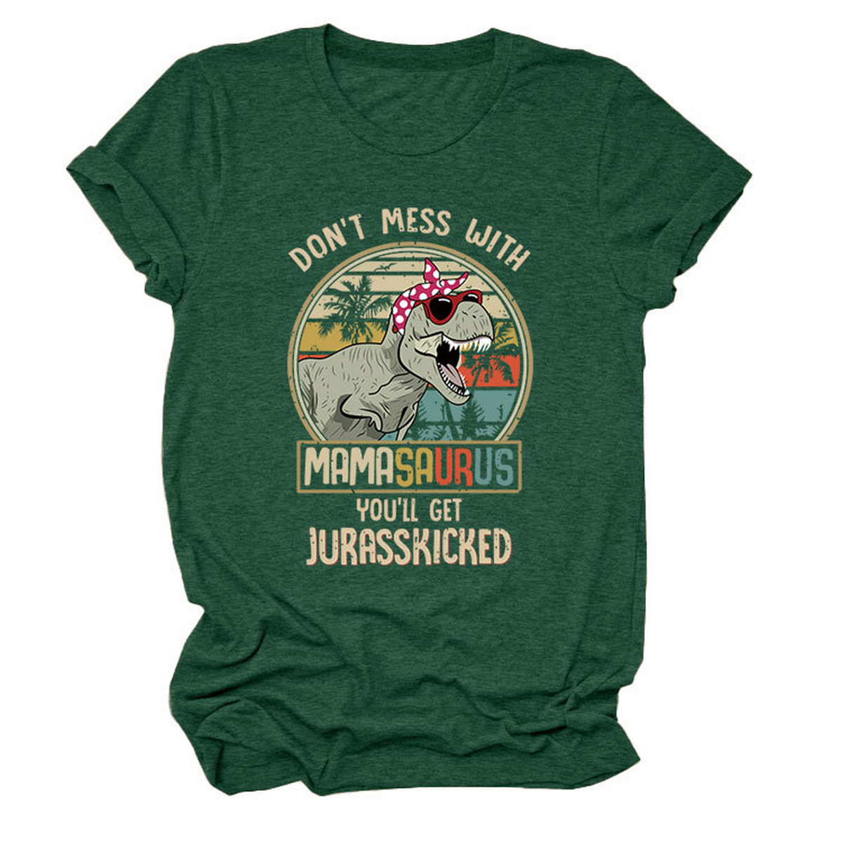 STYLISH WOMENS TEE DONT MESS WITH PRINT_CWTTS1524