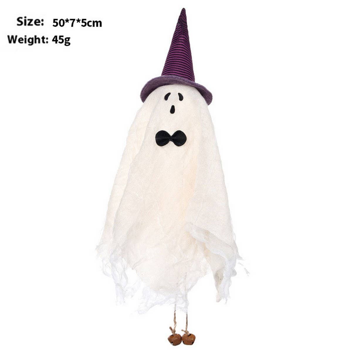 HANGING WHITE WITCH GHOST HALLOWEEN PROP_CWMM9876