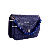 COLORFUL ACRYLIC IRREGULAR BEAD BAG CHAIN 11 81IN_CWMM5115