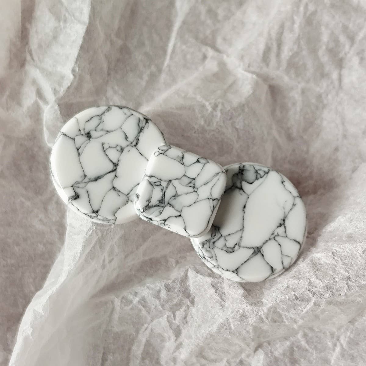Cute Round Bow Hair Clip ? Colorful Duckbill Claw_Cwaha07186