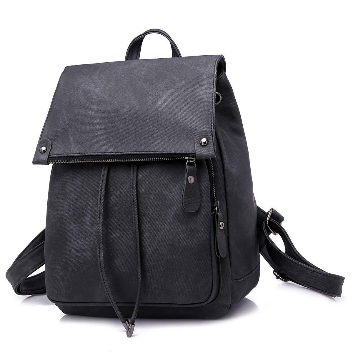 PU LEATHER BACKPACK CANDY COLOR FOR WOMEN HANDBAG_CWAB0741