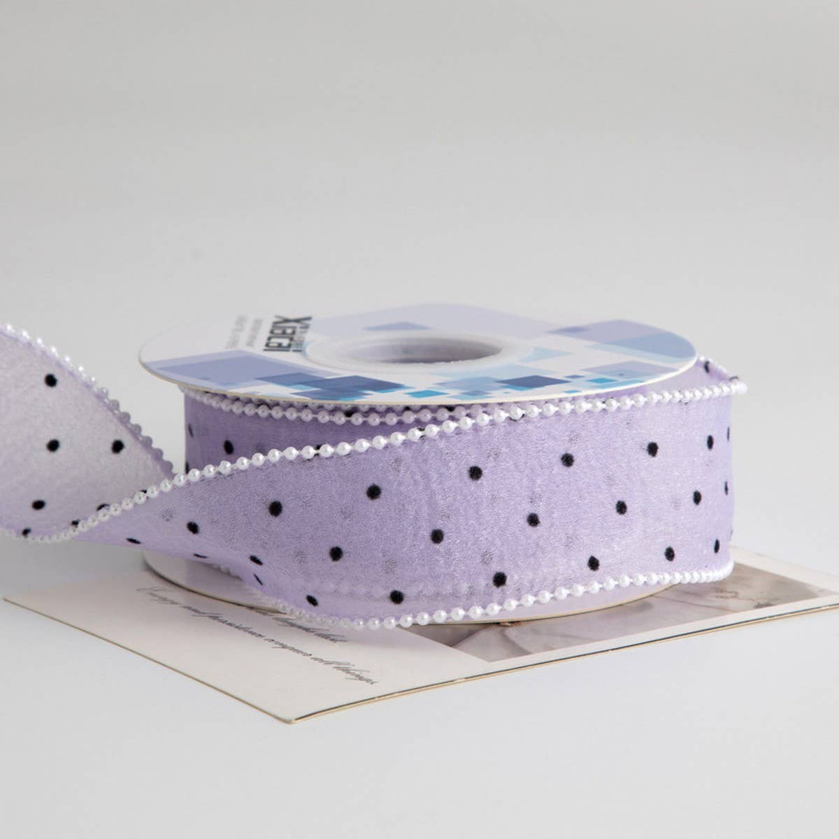 PEARL EDGE SMALL POLKA DOT RIBBON DIY RIBBON_CWMM5768