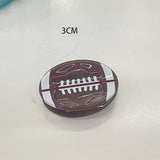 BASKETBALL SOCCER FOOTBALL TENNIS SPORTS HAIR CLAW CLIPS