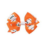 HALLOWEEN KIDS BOW HAIR CLIP CARTOON PARTY_CWAHA6688