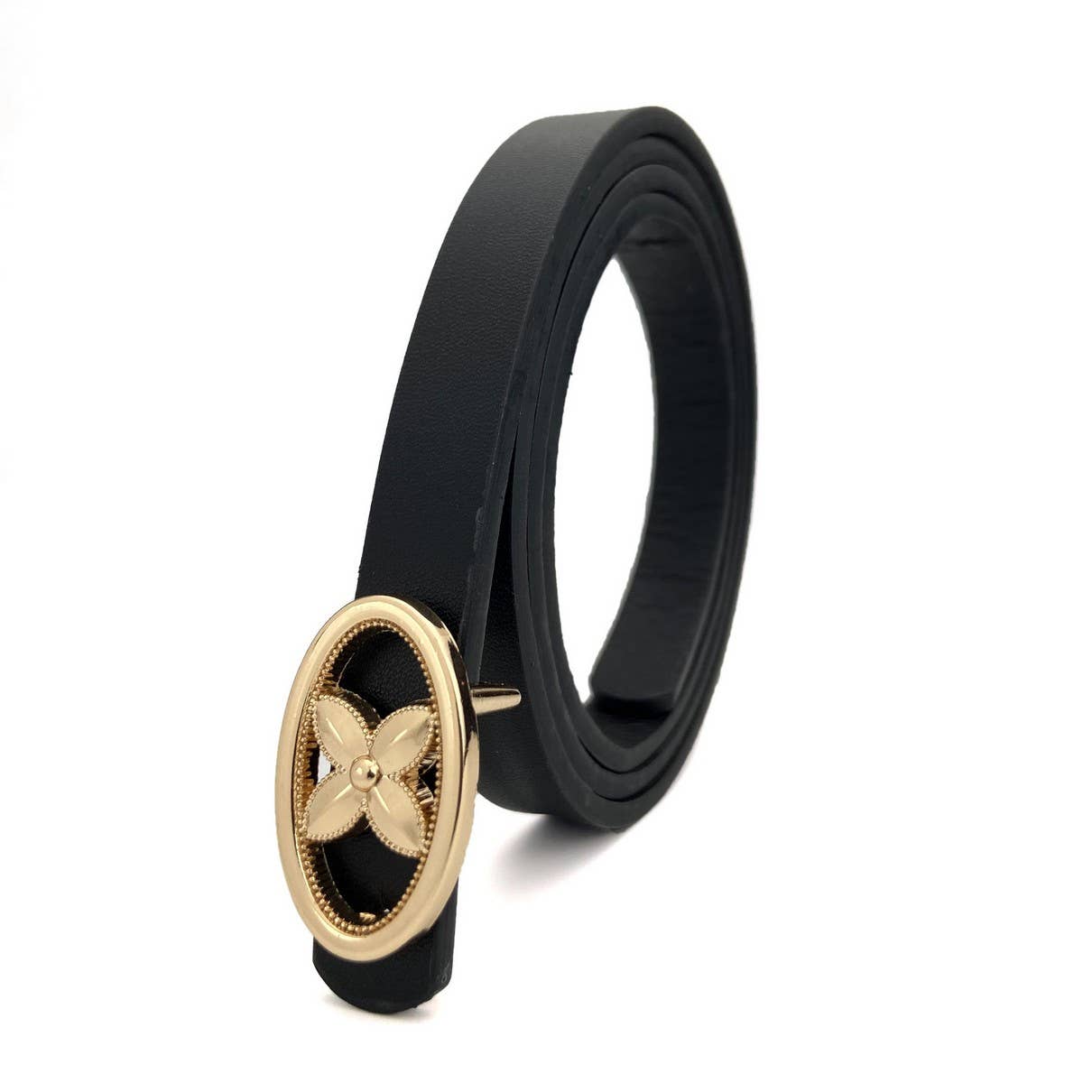 Women'S Pearl Rhinestone Thin Belt Waist Belt_Cwabe0699