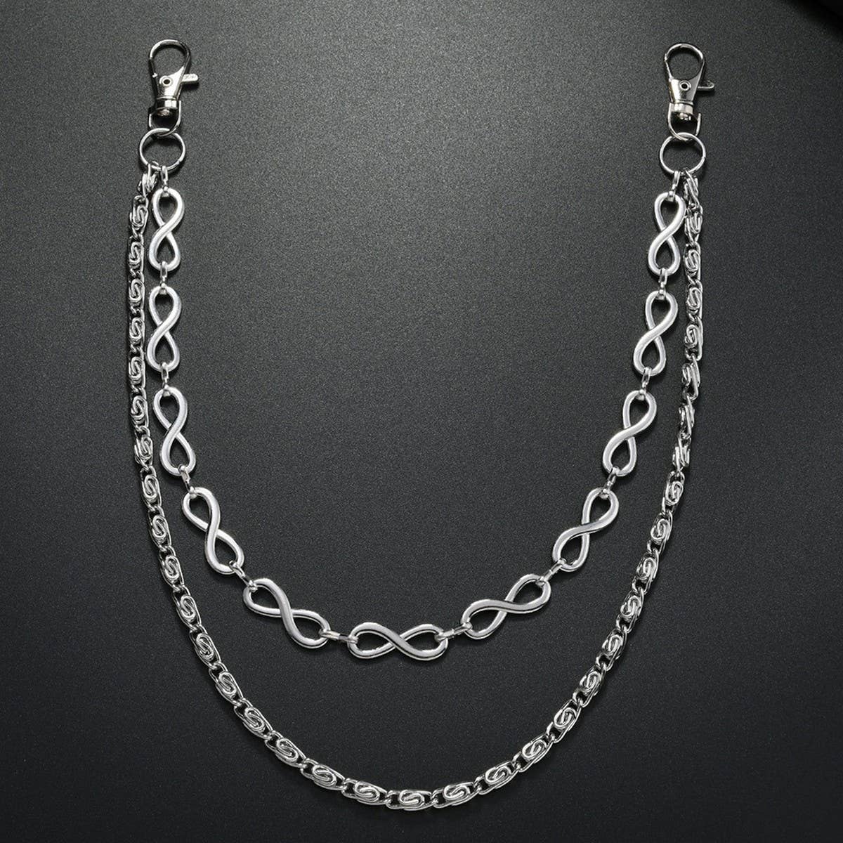 PERSONALITY SIMPLE MULTI LAYER JEANS CHAIN_CWMM4885