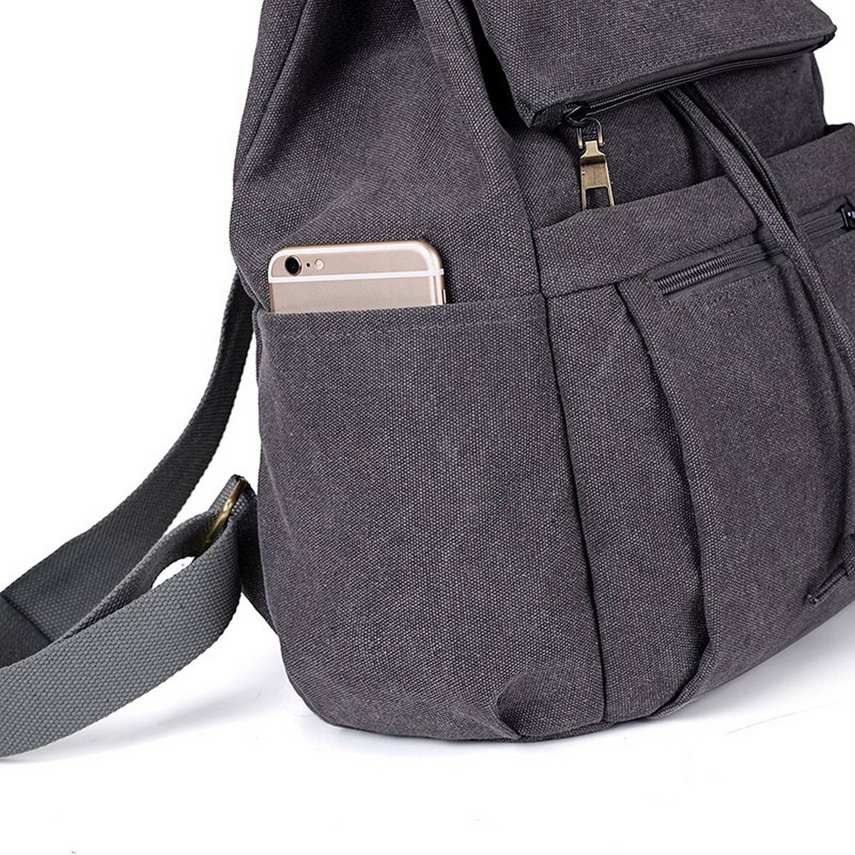 SIMPLE VERSATILE BACK TO SCHOOL CANVAS BACKPACK_CWAB2202