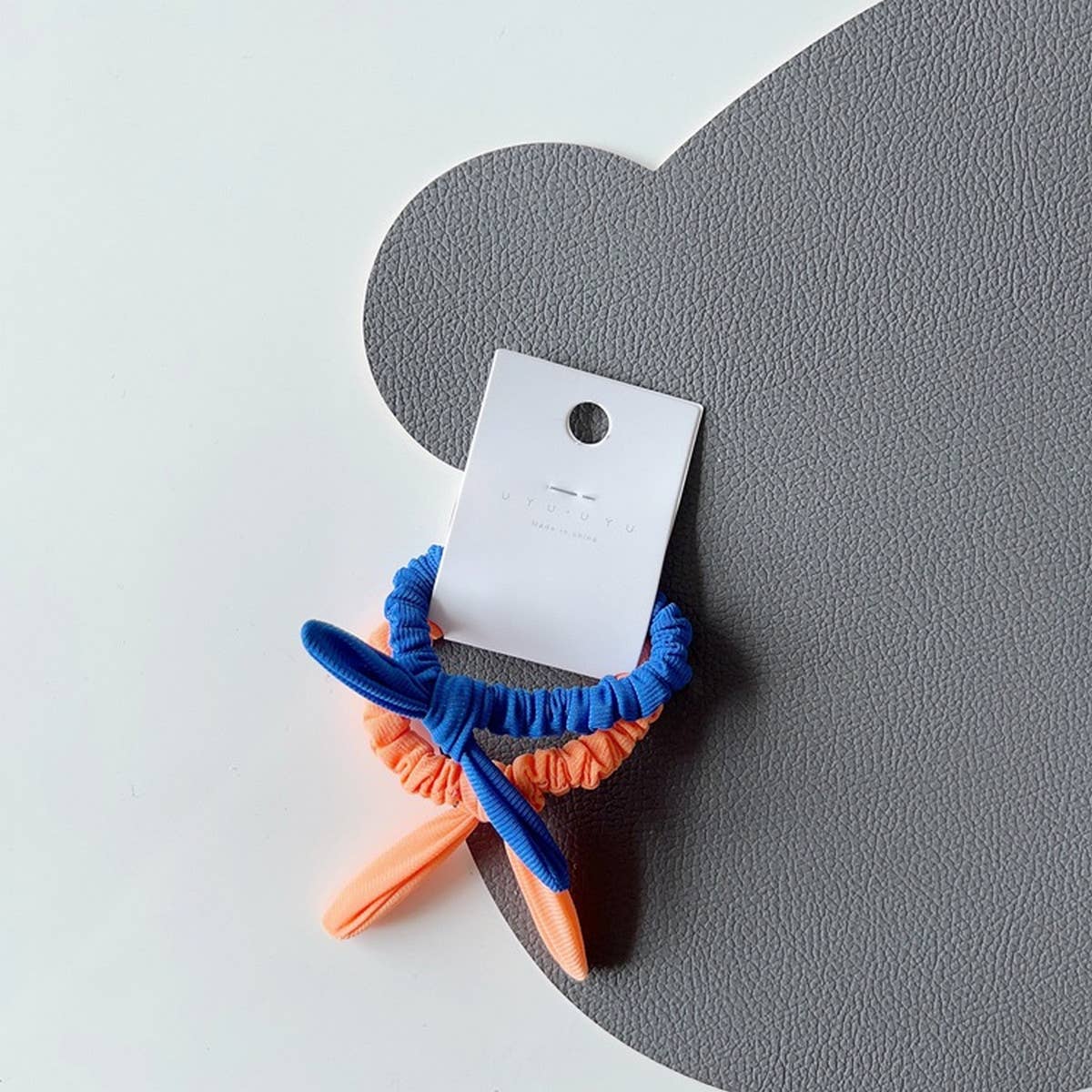 NEW COLOR MATCHING BOW HAIR RING HAIR ROPE_CWAHA1851