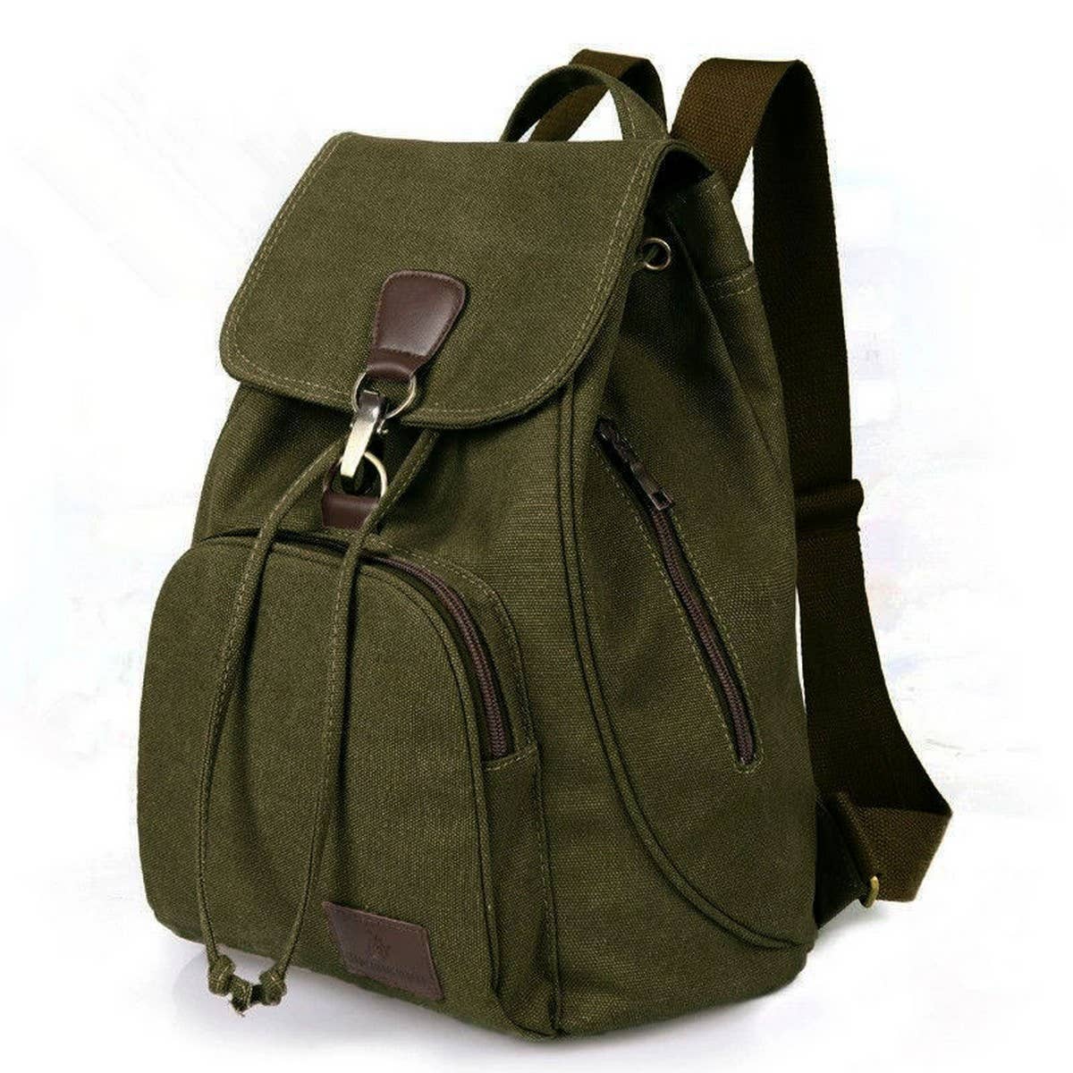 Vintage Versatile Canvas Backpack_Cwab2200
