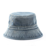 Cwah3202_Casual Denim Fashion Sun Protection Bucket Hat