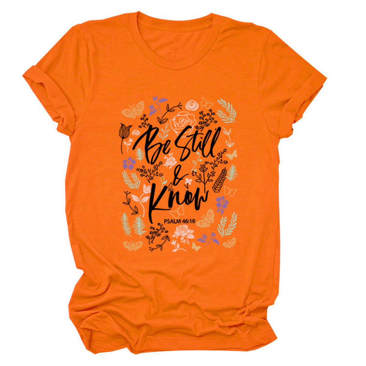 Womens Faith Tee, Be Still And Know_Cwtts1480