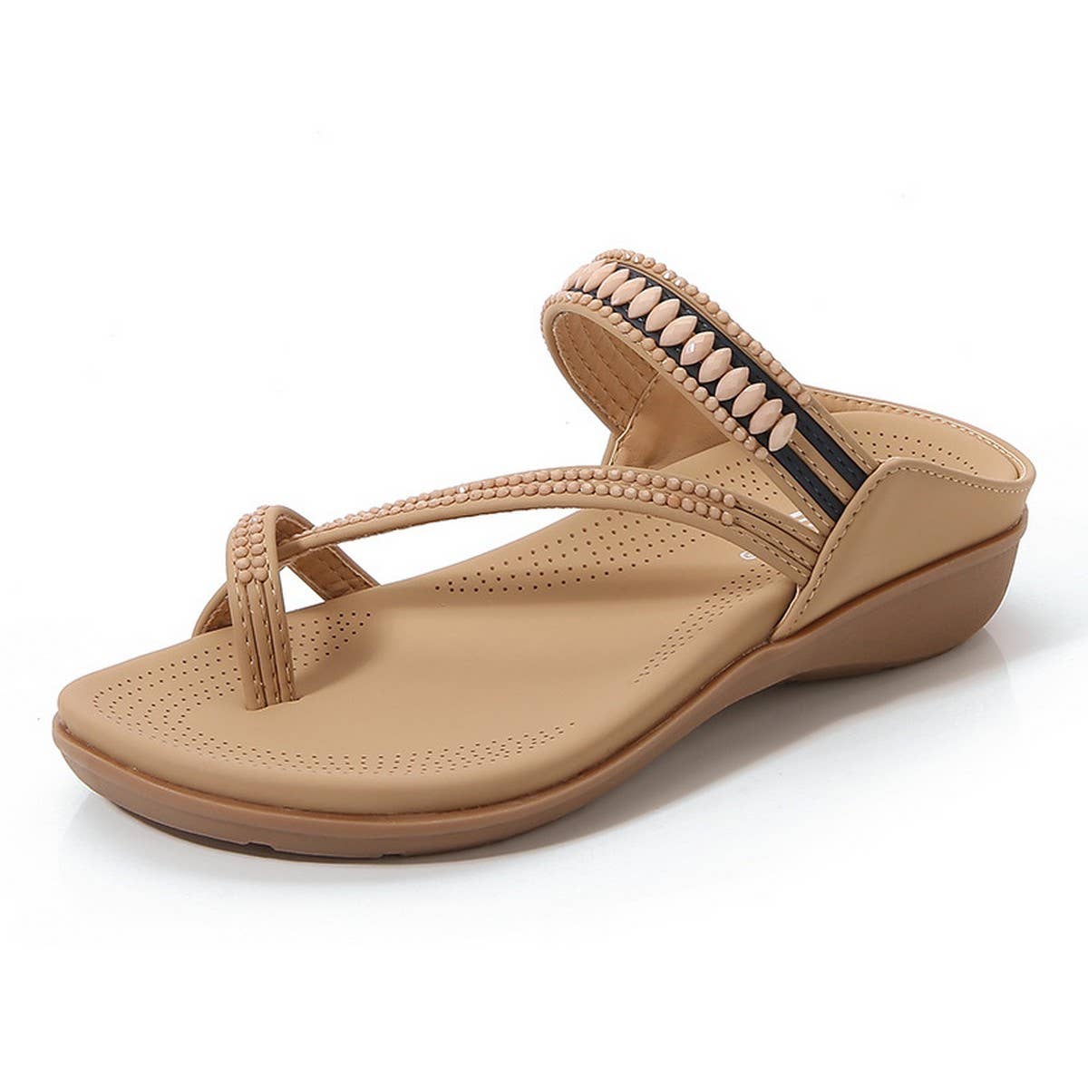 CROSS STRAP COMFORTABLE CASUAL SANDALS SLIPPERS_CWSHS0529