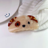 CUTE CARTOON CLOUD KITTEN HAIR CLAWS CLEAR GIRL_CWAHA1349