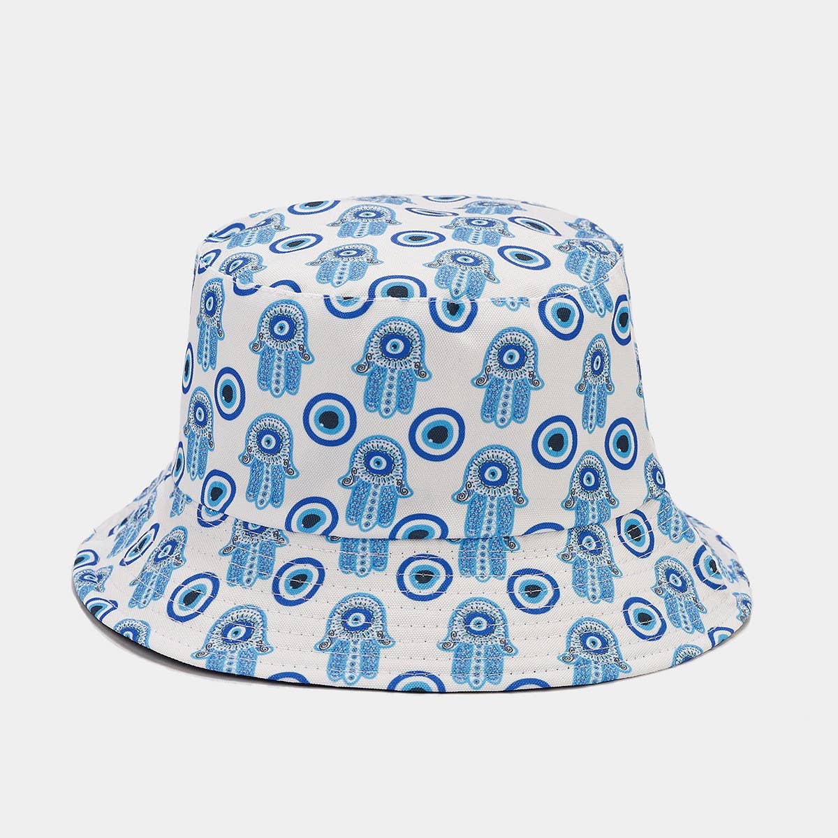 RETRO FULL PRINT DOUBLE SIDED BUCKET HAT_CWAH1650