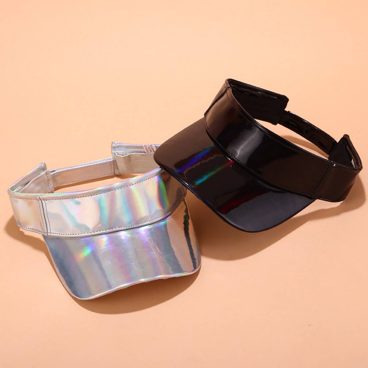 HOLOGRAPHIC SUN VISOR TRENDY UV PROTECTION CAP_CWAH3281