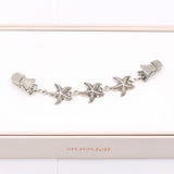 NEW FASHION BEACH STARFISH SHELL SHAWL CLIP_CWMM2211