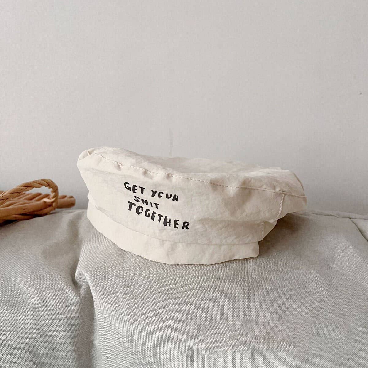 FASHIONABLE CHILDRENS SIMPLE LETTER BERET_CWAH2921