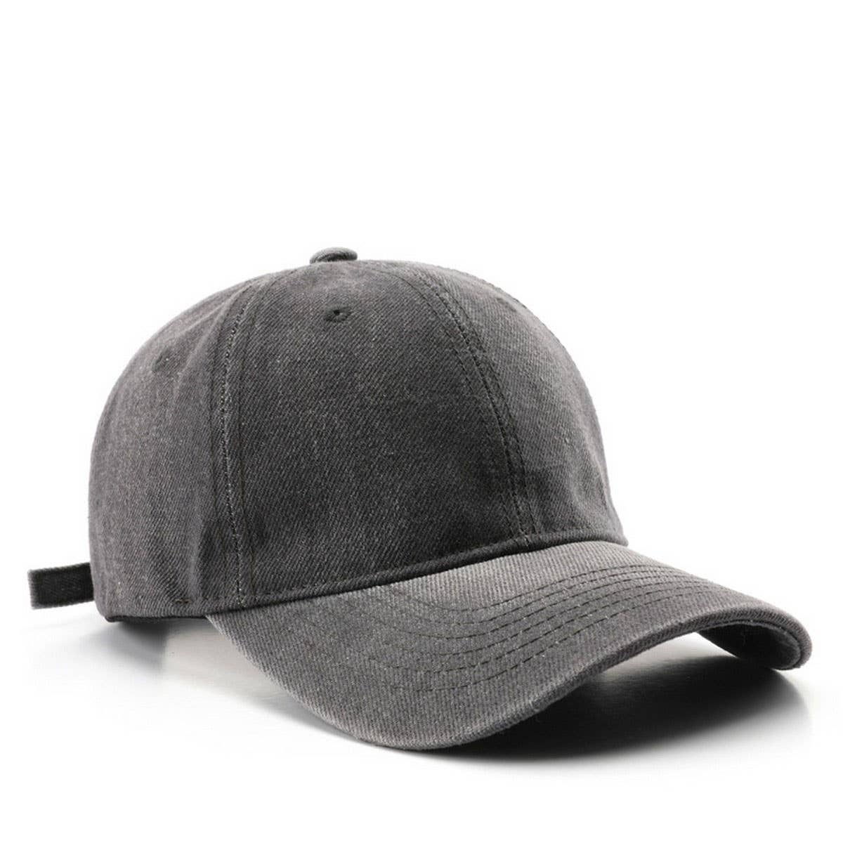 AUTUMN WINTER WASHED DENIM BASEBALL CAP UNISEX_CWAH2824